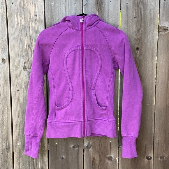 lululemon athletica Tops - Lululemon Scuba Hoodie Purple